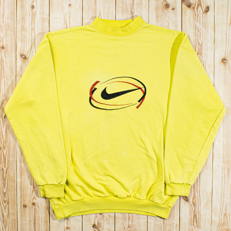 (M) Nike Swoosh Embroidered Sweatshirt