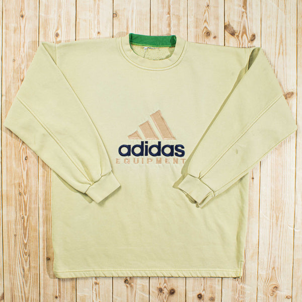 (L) Adidas Embroidered Sweatshirt