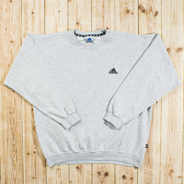 (M) Vintage Adidas Essential Embroidered Sweatshirt