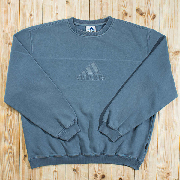 (L) Vintage Adidas Embroidered Sweatshirt