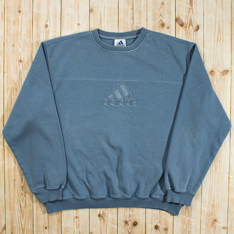 (L) Vintage Adidas Embroidered Sweatshirt