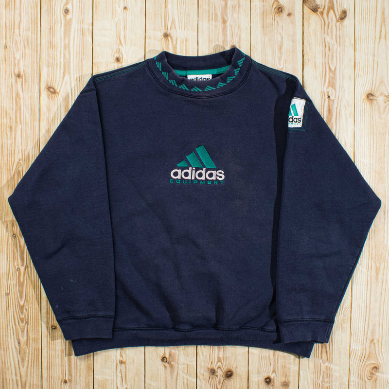 (S) Vintage Adidas Equipment Embroidered Sweatshirt