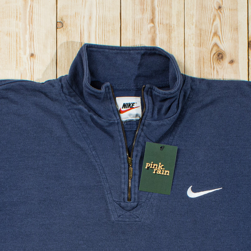 (L) Vintage Nike Embroidered Quarter-Zip