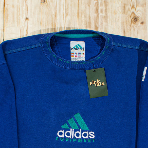 (L) Vintage Adidas Equipment Embroidered Sweatshirt