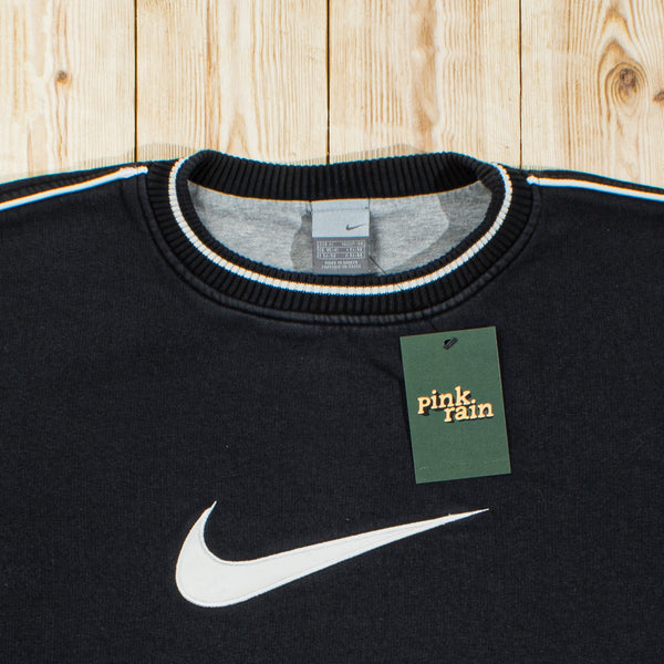 (L) Vintage Nike Swoosh Embroidered Sweatshirt