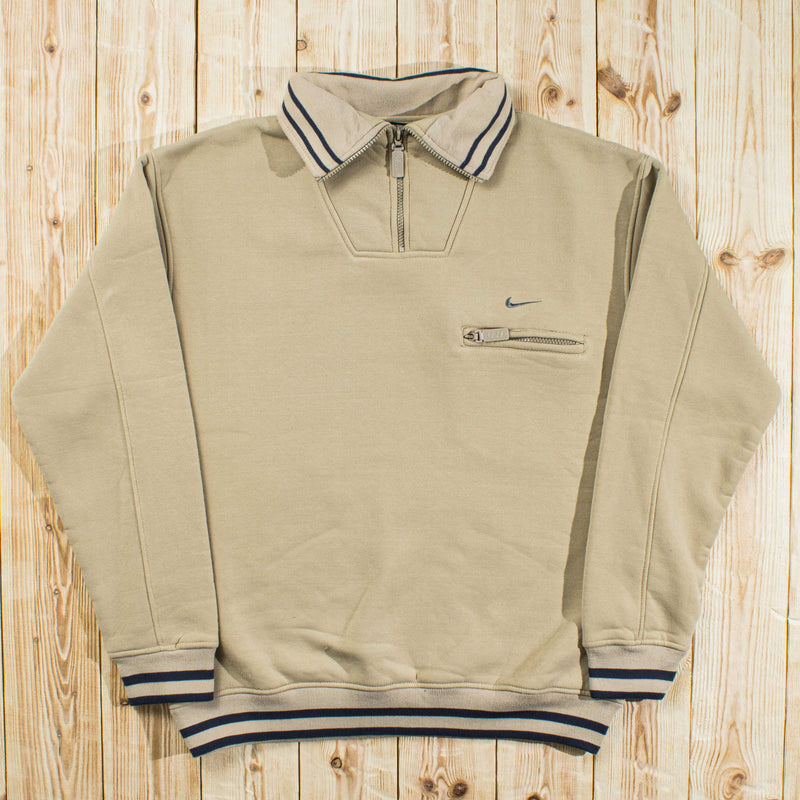 (L) Vintage Nike Embroidered Quarter-Zip