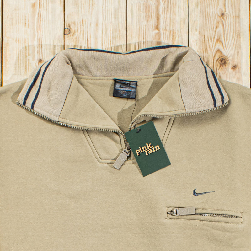 (L) Vintage Nike Embroidered Quarter-Zip