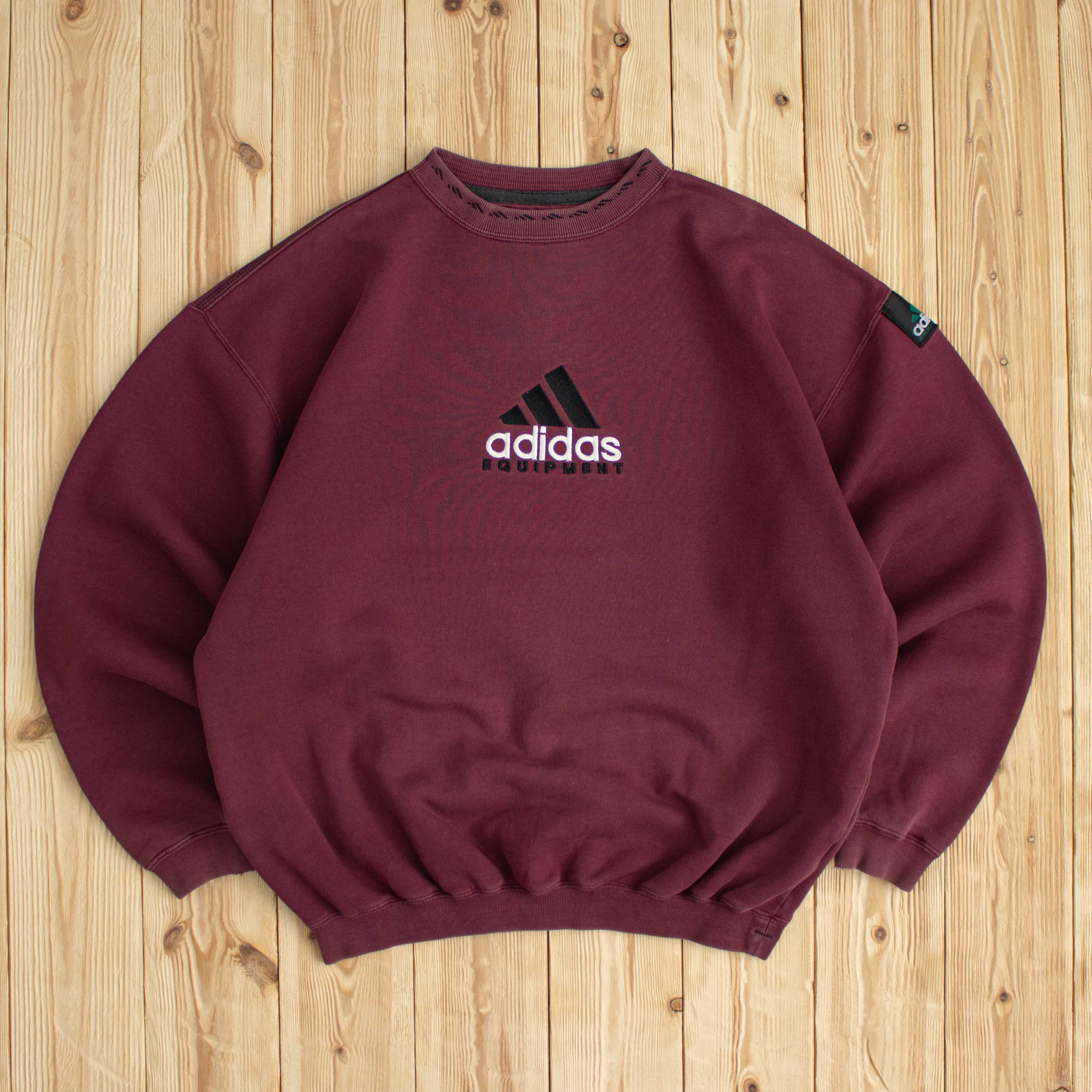 (M) Vintage Adidas Equipment Embroidered Sweatshirt