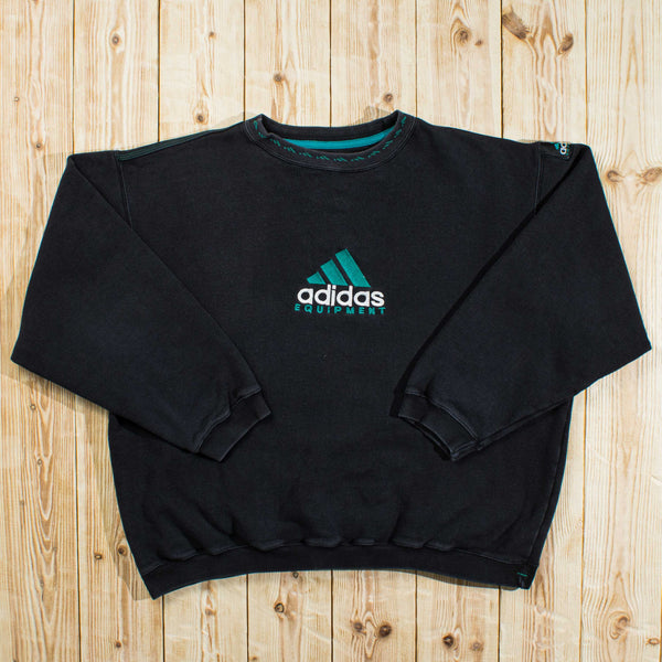 (S) Vintage Adidas Equipment Embroidered Sweatshirt