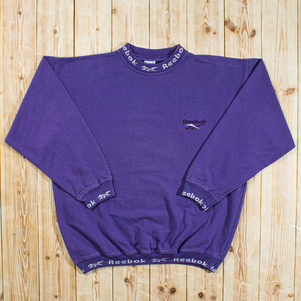 (M) Vintage Reebok Essential Embroidered Sweatshirt