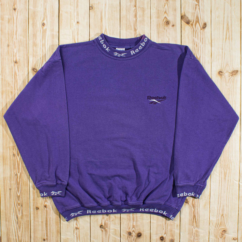 (M) Vintage Reebok Essential Embroidered Sweatshirt