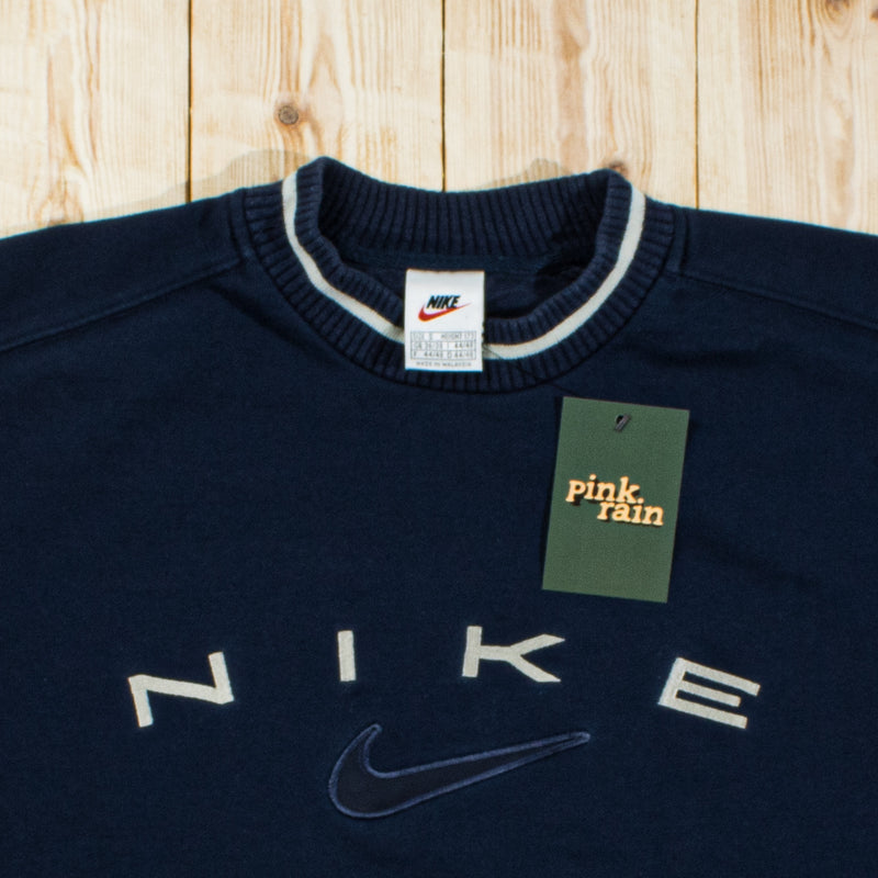 (S) Vintage Nike Swoosh Embroidered Sweatshirt