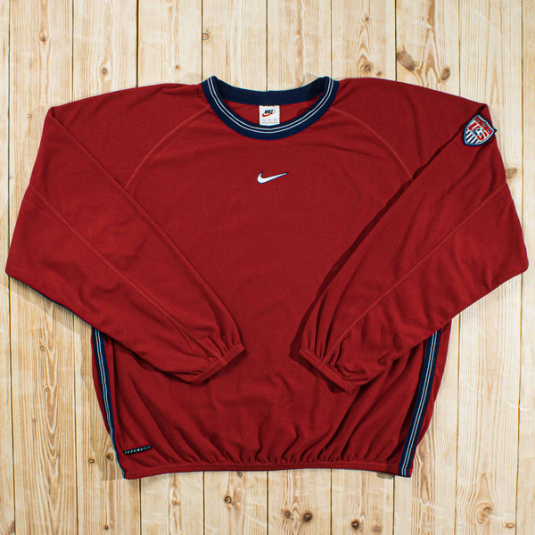 (L) Vintage Nike USA Fleece Sweatshirt