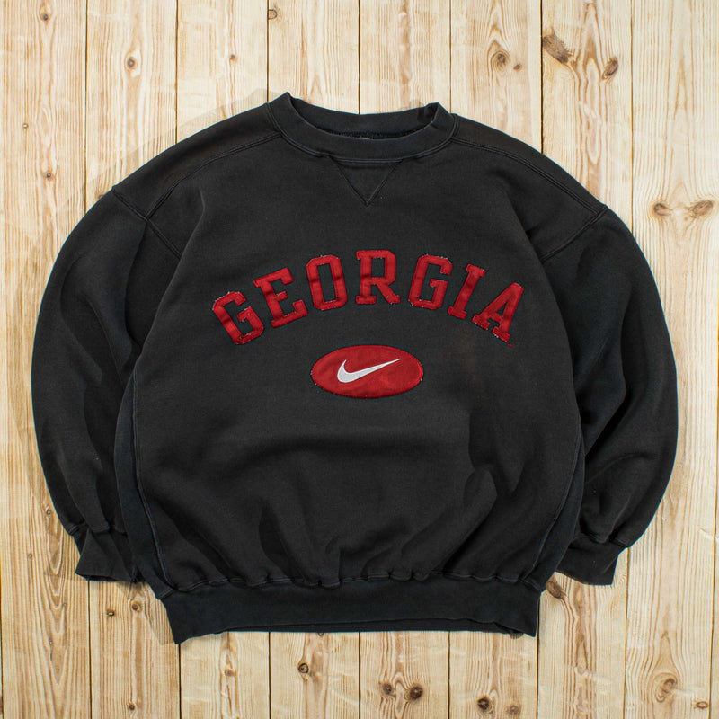 (M) Vintage Nike Georgia Embroidered Sweatshirt