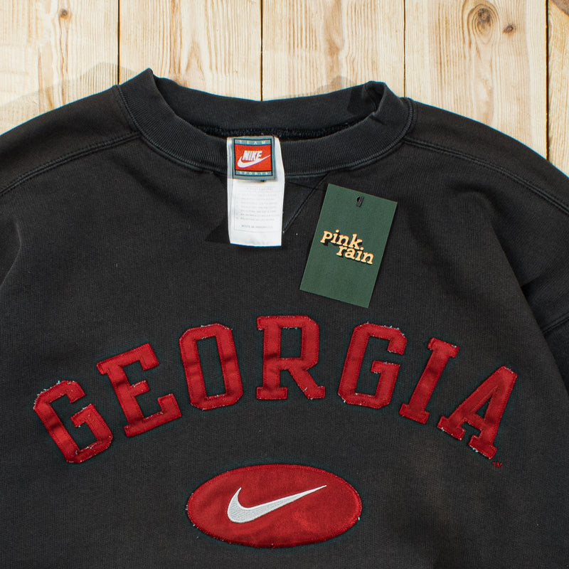 (M) Vintage Nike Georgia Embroidered Sweatshirt