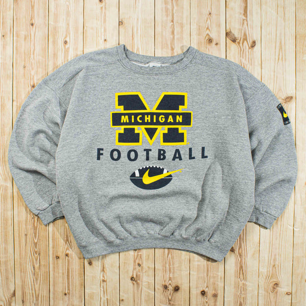 (XL) Vintage Nike Michigan Football Sweatshirt