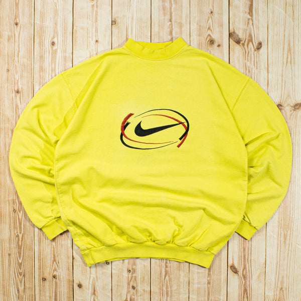 (S) Nike Swoosh Embroidered Sweatshirt