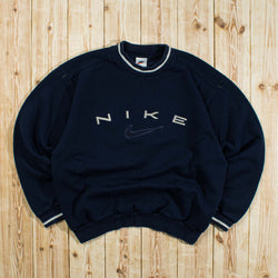 (S) Vintage Nike Swoosh Embroidered Sweatshirt