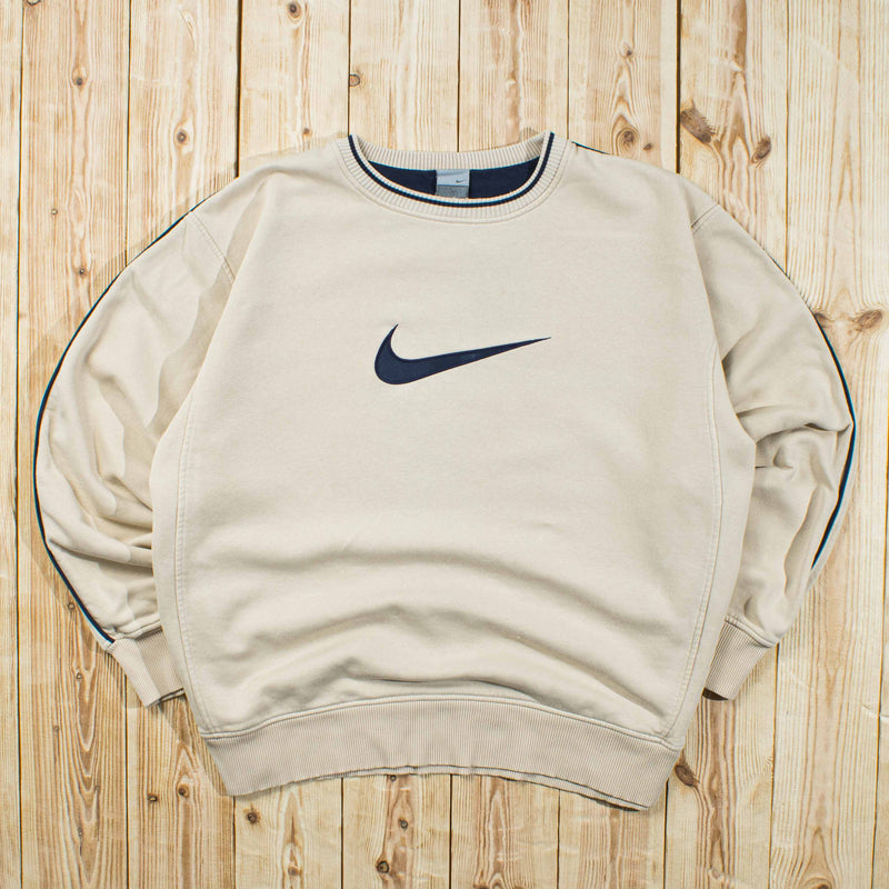 (XL) Vintage Nike Swoosh Embroidered Sweatshirt