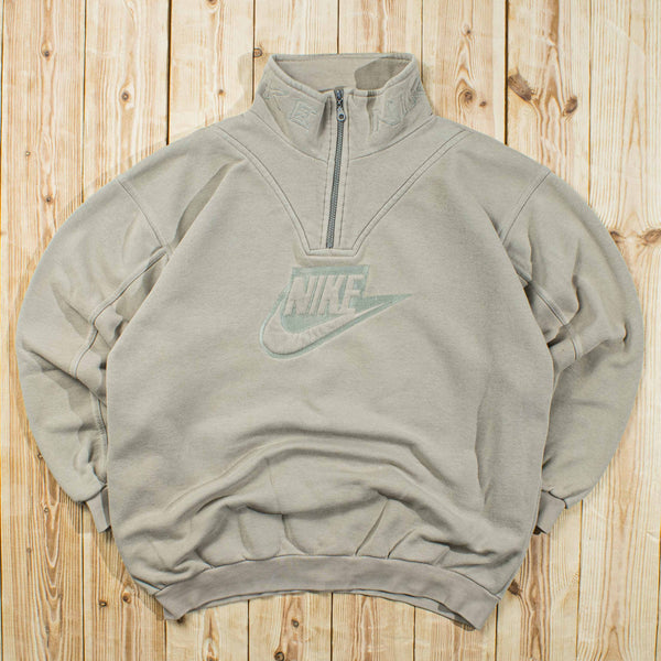 (M) Vintage Nike Embroidered Quarter-Zip