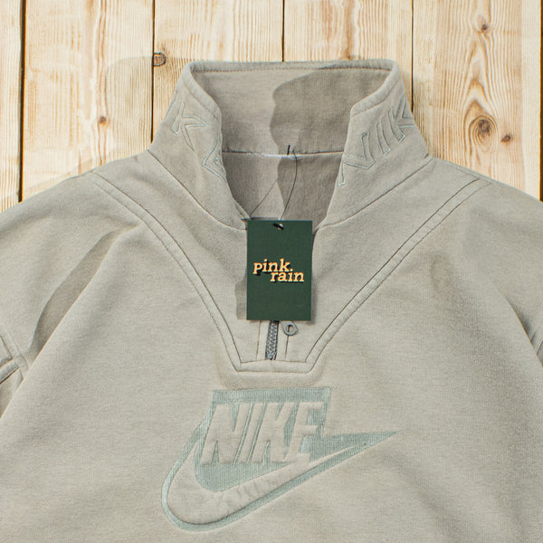 (M) Vintage Nike Embroidered Quarter-Zip