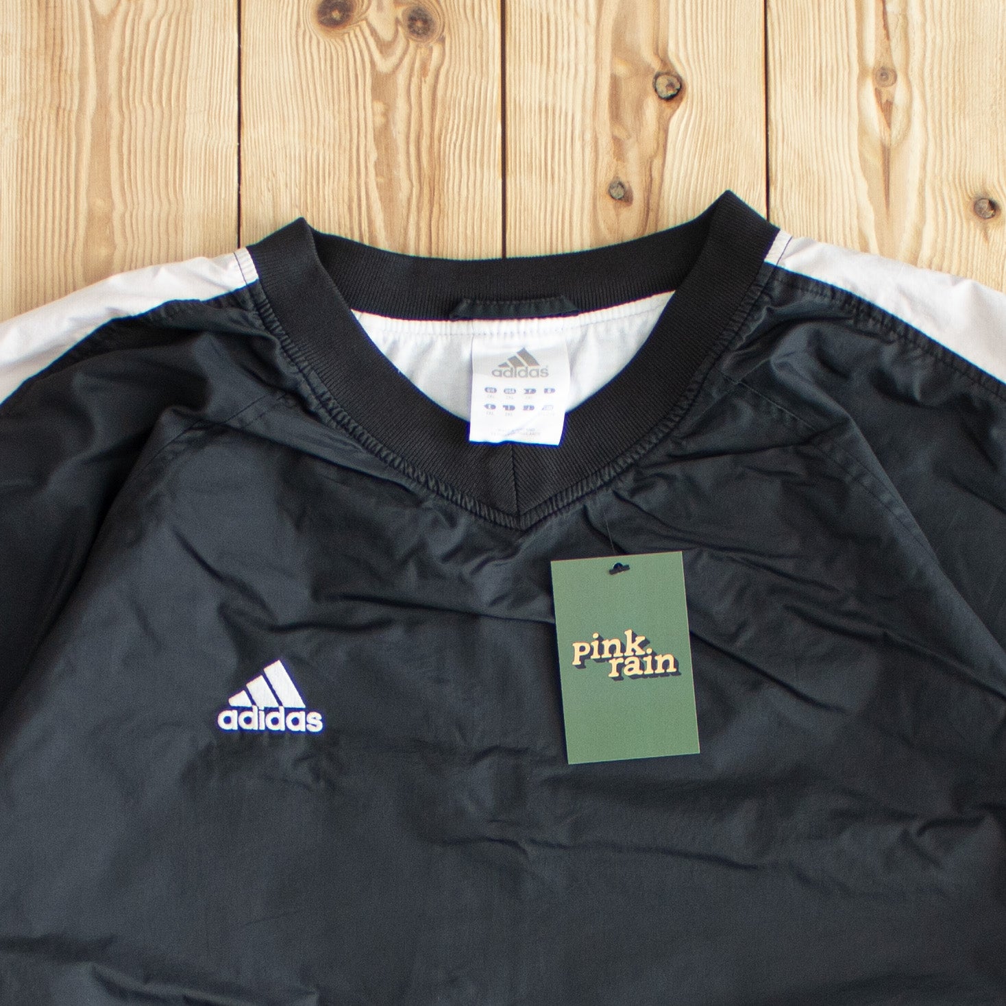(XL) Vintage Adidas Essential Embroidered Windbreaker