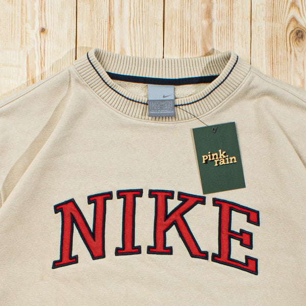 (M) Vintage Nike Spell Out Embroidered Sweatshirt