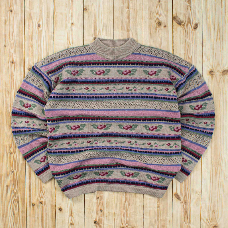 (S) Vintage Modavi Cupcake Sweater