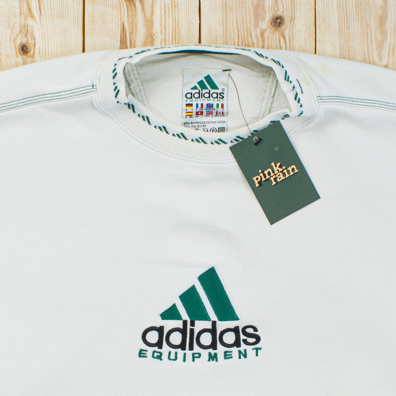 (M) Vintage Adidas Equipment Embroidered Sweatshirt