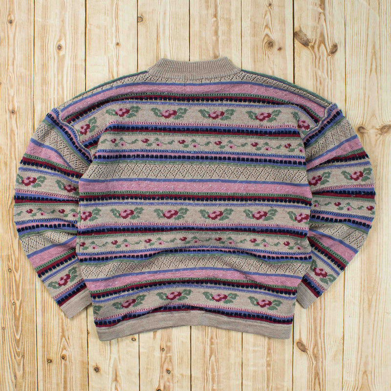 (S) Vintage Modavi Cupcake Sweater