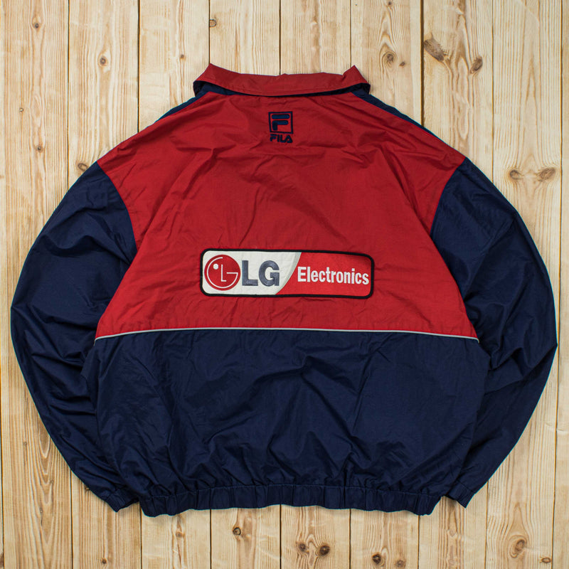 (L) Vintage FILA Essential Embroidered Jacket