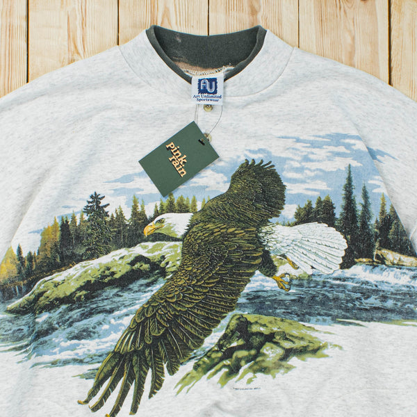 (L) Vintage Art Unlimited Eagle Sweatshirt