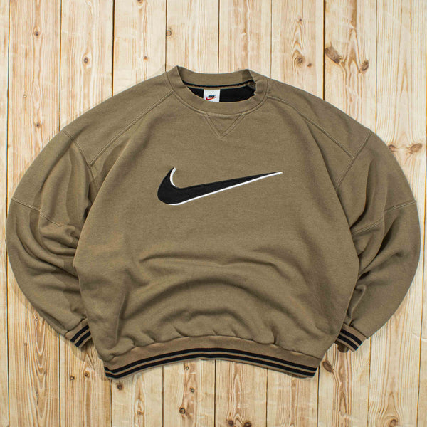 (M) Vintage Nike Swoosh Embroidered Sweatshirt