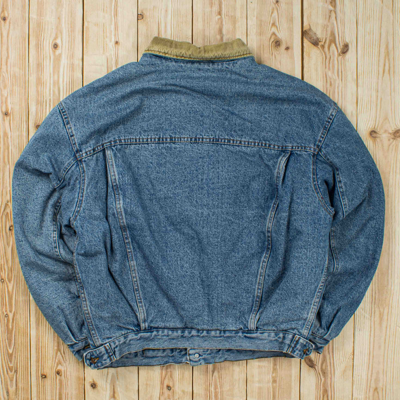 (M) Vintage Diesel Denim Sherpa Fleece Jacket