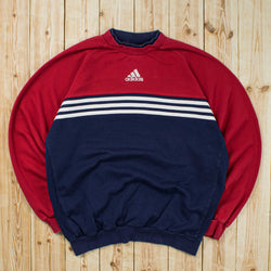 (L) Vintage Adidas Embroidered Sweatshirt