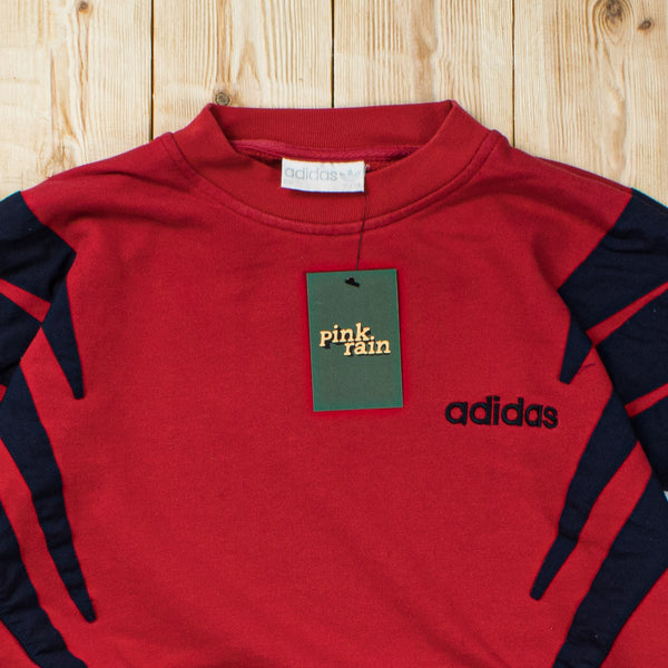 (S/M) Vintage Adidas Essential Embroidered Sweatshirt