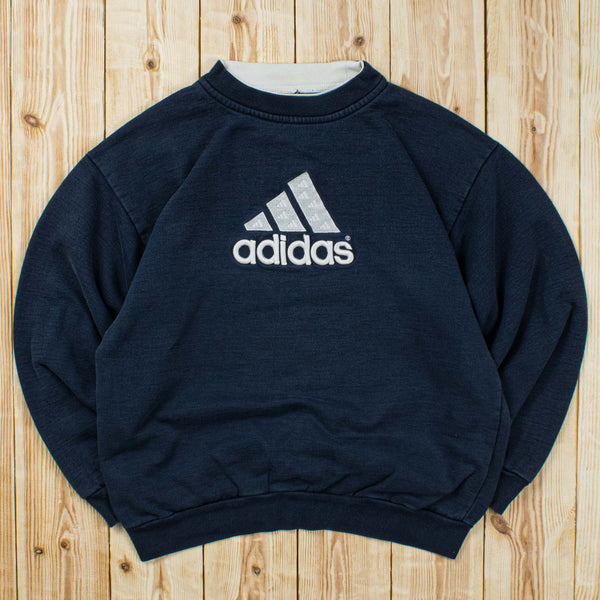 (S) Vintage Adidas Embroidered Sweatshirt