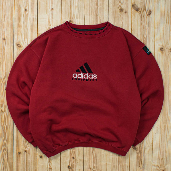 (M) Vintage Adidas Equipment Embroidered Sweatshirt