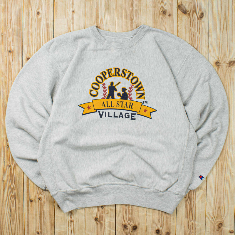 (L) Vintage Champion Cooperstown All Star Village Sweatshirt