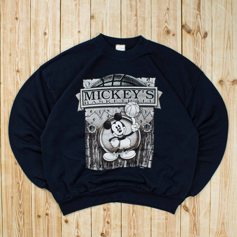 (L) Vintage Mickey's Basketball Sweatshirt