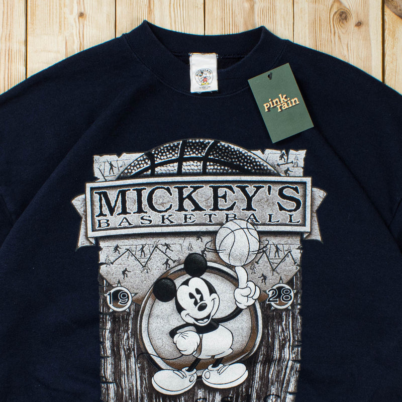 (L) Vintage Mickey's Basketball Sweatshirt