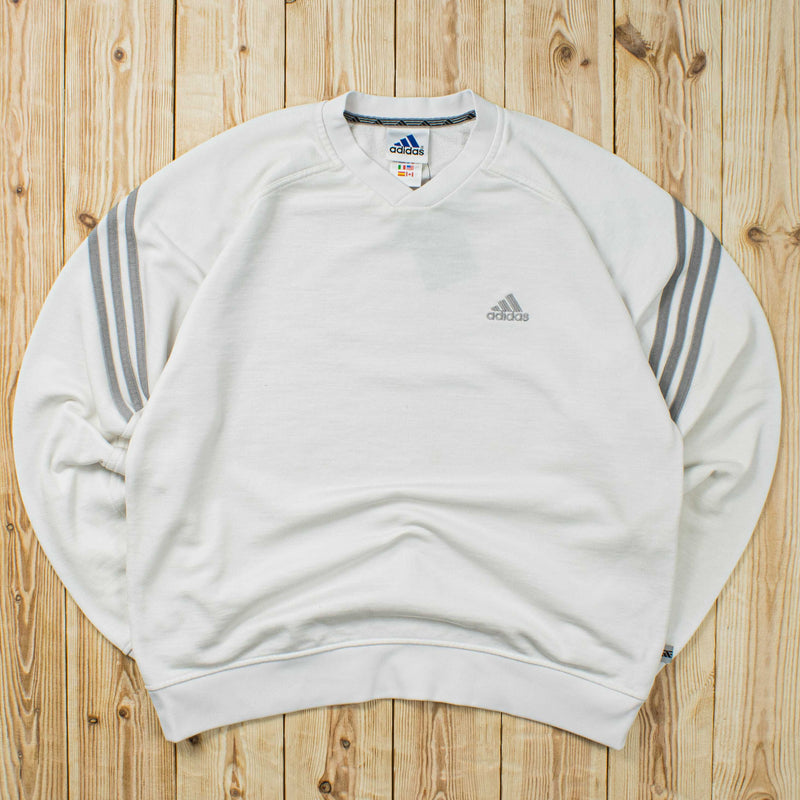 (M) Vintage Adidas Essential Embroidered Sweatshirt