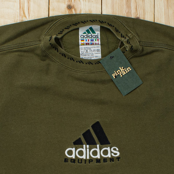 (M) Vintage Adidas Equipment Embroidered Sweatshirt