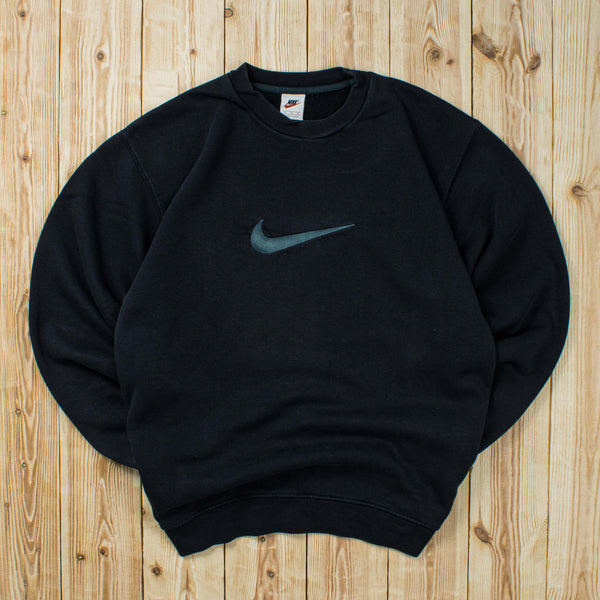 (M) Vintage Nike Swoosh Embroidered Sweatshirt