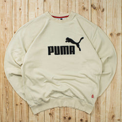 (L) Vintage Puma Embroidered Sweatshirt