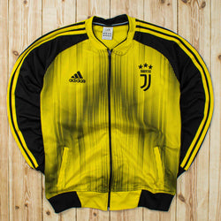 (S) Vintage Adidas Juventus Embroidered Full-Zip Sweatshirt