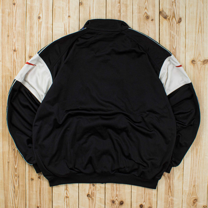 (L) Vintage Nike USA Essential Embroidered Full-Zip Sweatshirt