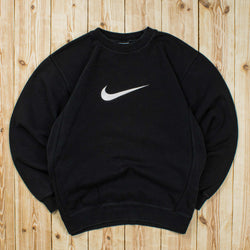 (S) Vintage Nike Swoosh Embroidered Sweatshirt