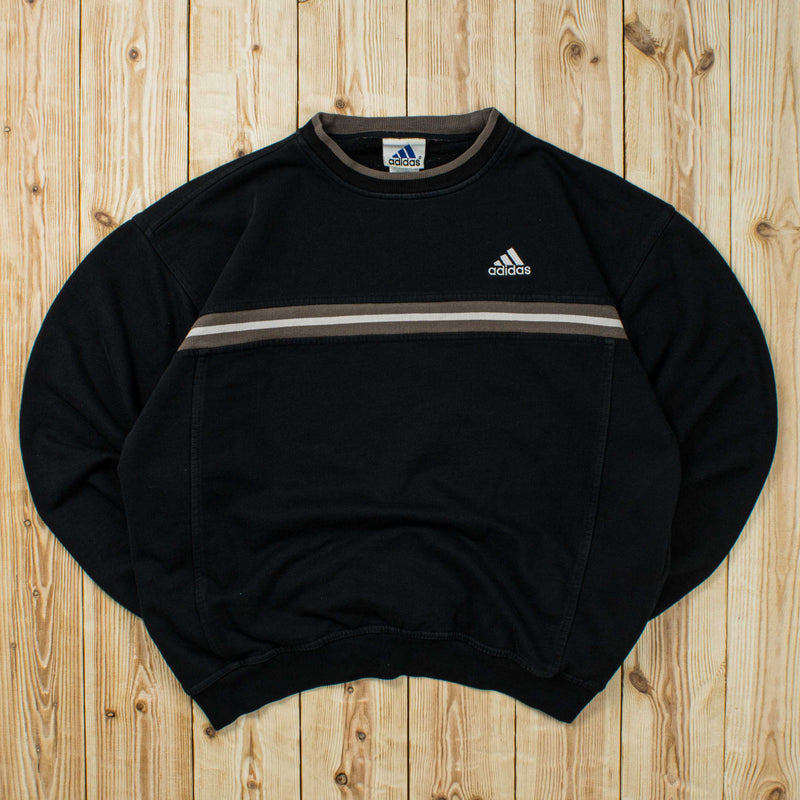 (M) Vintage Adidas Essential Embroidered Sweatshirt