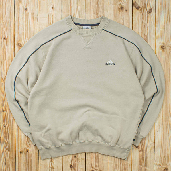 (M) Vintage Adidas Essential Embroidered Sweatshirt